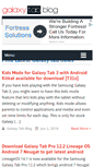 Mobile Screenshot of galaxytabblog.com